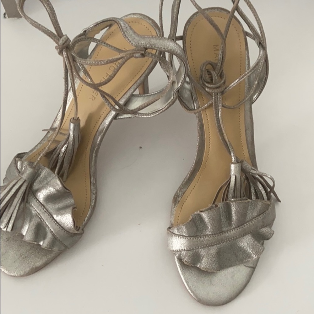 Marc Fisher heels (rope ties up legs)